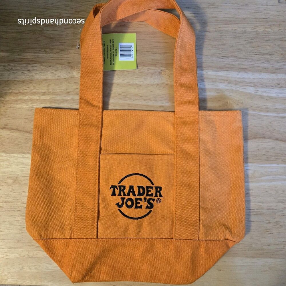 2025 Trader Joe’s Halloween Orange Tote Bag
